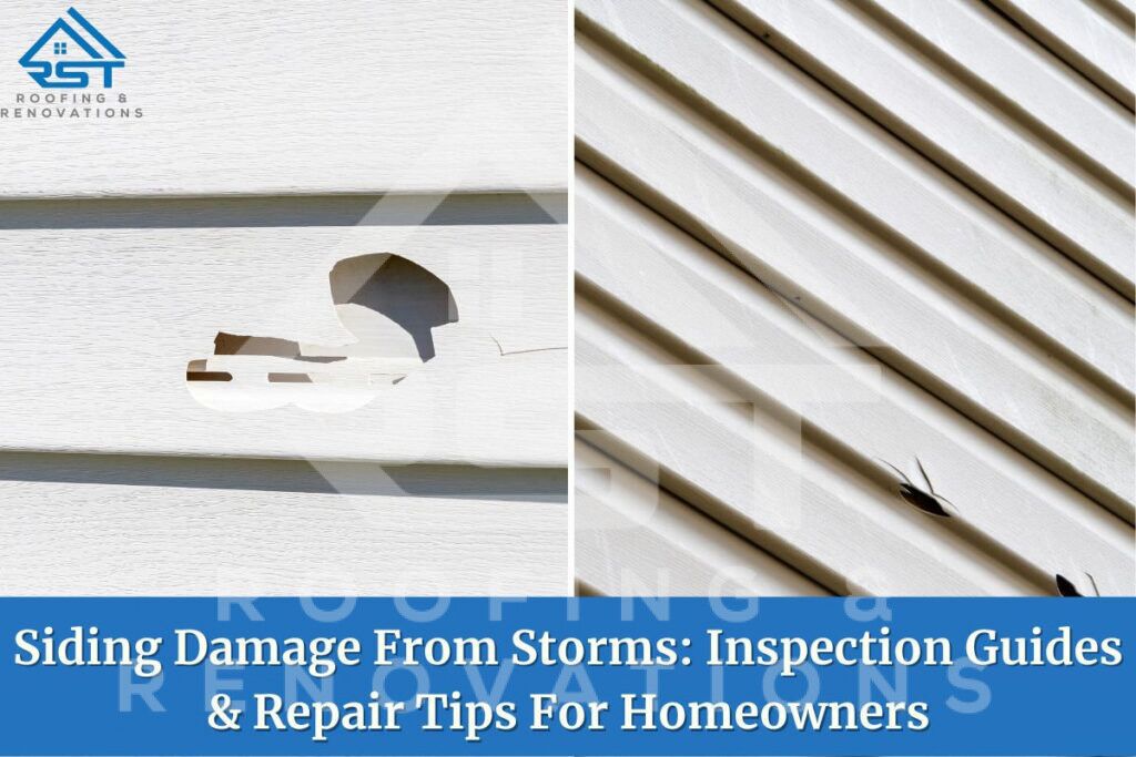 Siding Damage From Storm