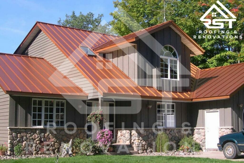 Copper Roof Patina