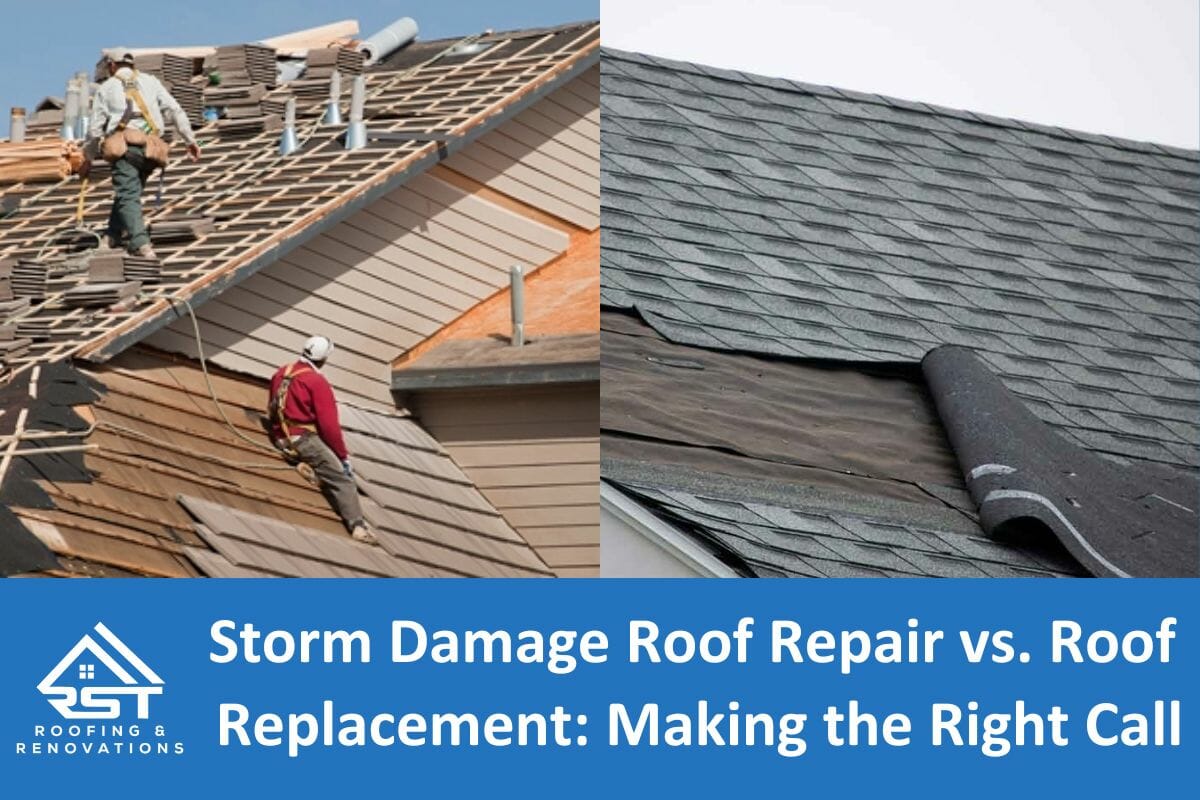 Storm Damage Roof Repair vs. Roof Replacement: Making the Right Call
