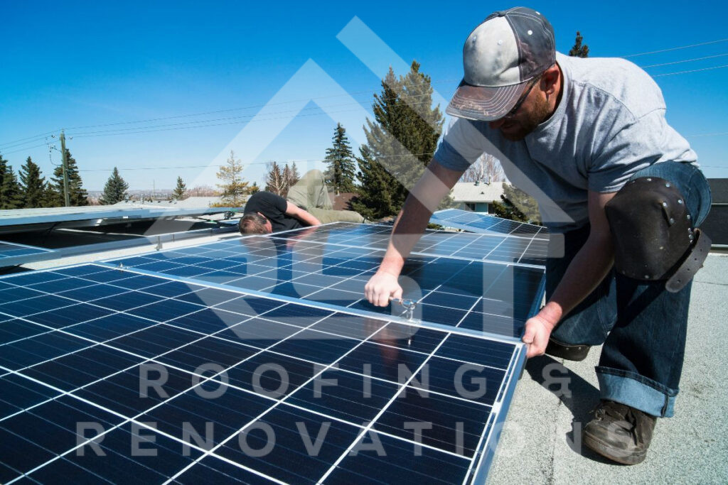 Solar Panels On A Flat Roof