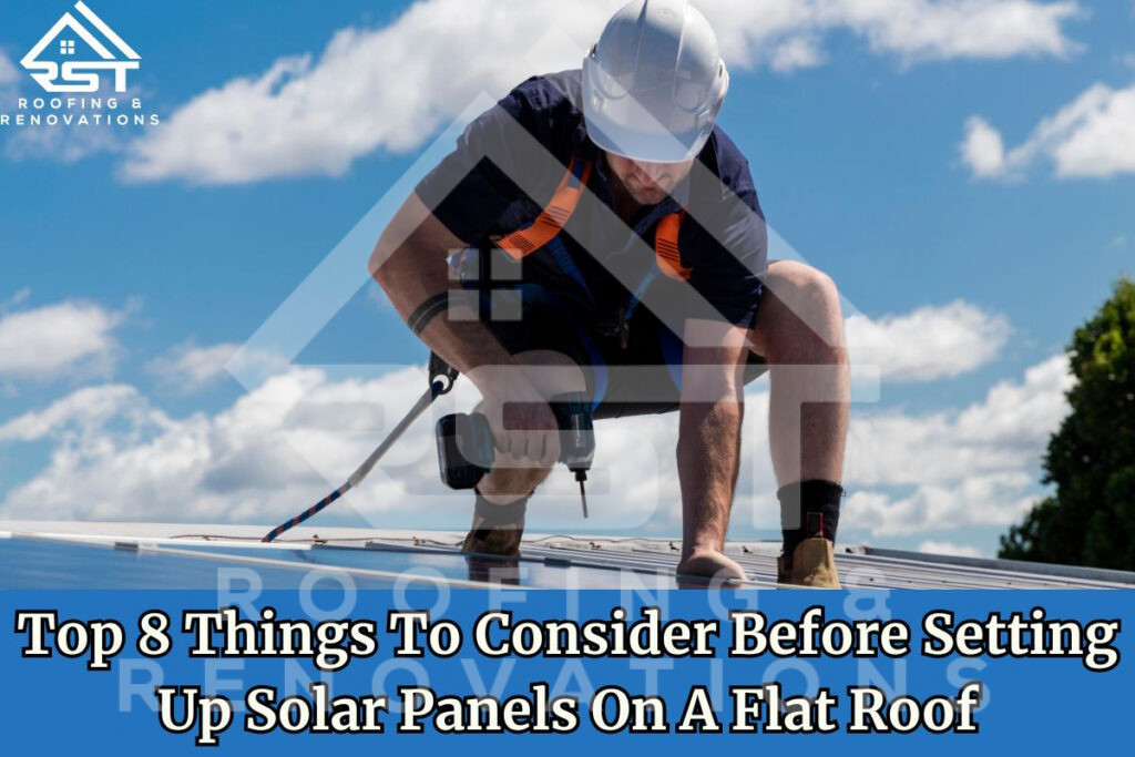 Solar Panels On A Flat Roof