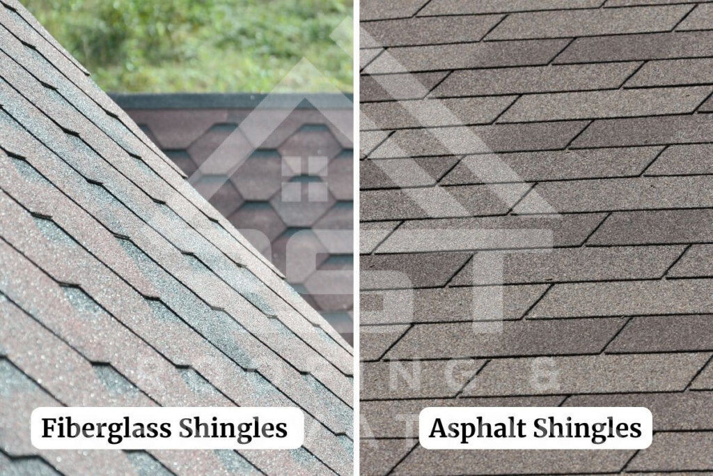 Fiberglass Vs. Asphalt Shingles