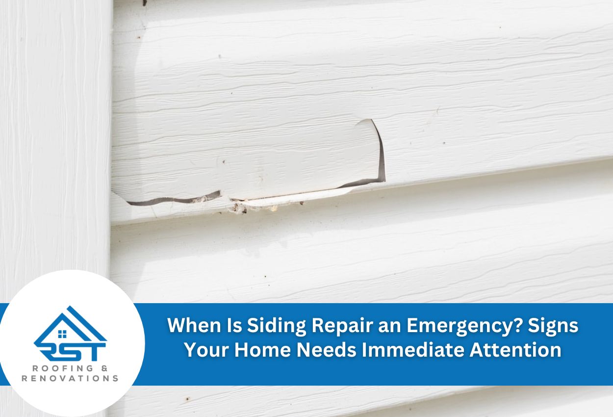 When Is Siding Repair an Emergency? Signs Your Home Needs Immediate Attention